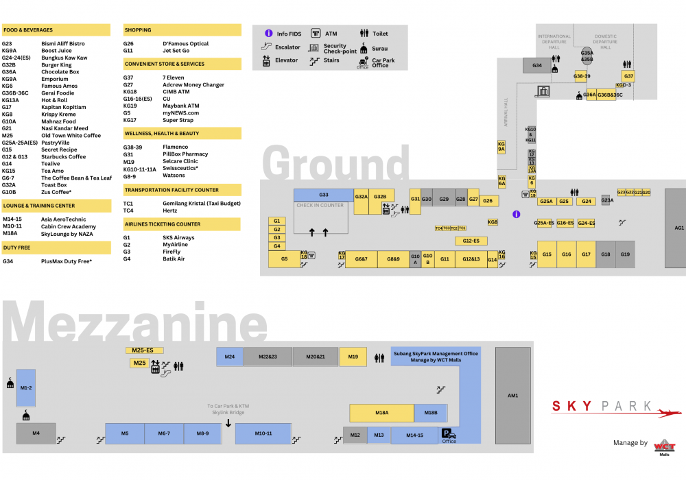 Amenities/ Facilities – Subang SkyPark